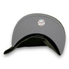 Yankees 99 WS New Era 59FIFTY Olive Hat Snow Grey UV