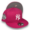 Yankees 99WS New Era 9FIFTY Beetroot Snapback Hat