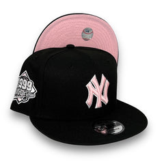 KTZ New York Yankees C-dub 9fifty Snapback Cap in Pink for Men