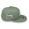 Yankees 99 WS New Era 9FIFTY Everest Green Snapback Hat