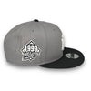 Yankees 99 WS New Era 9FIFTY Grey & Graphite Snapback Hat