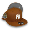 Yankees 99 WS New Era 9FIFTY Rust Orange Snapback Hat