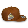 Yankees 99 WS New Era 9FIFTY Rust Orange Snapback Hat