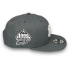 Yankees 99 WS New Era 9FIFTY Storm Grey Snapback Hat