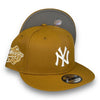 Yankees 99 WS New Era 9FIFTY Tan Snapback Hat