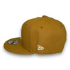 Yankees 99 WS New Era 9FIFTY Tan Snapback Hat