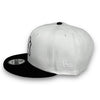 Yankees 99 WS New Era 9FIFTY White & Black Snapback Hat White Botton