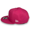 Yankees 99 WS New Era 9FIFTY Wild Pink Snapback Hat