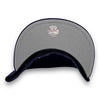 Yankees Basic 59FIFTY New Era Fitted Purple Hat Gray Bottom