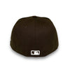 Yankees Basic 59FIFTY New Era Walnut Fitted Hat