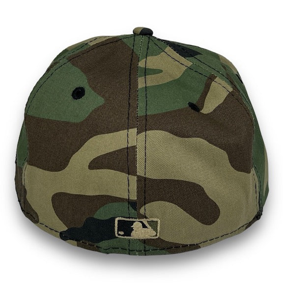NY Yankees Basic 59FIFTY New Era Camo Fitted Hat