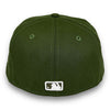 NY Yankees Basic 59FIFTY New Era Rifle Green Fitted Hat