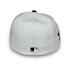 Yankees Empire State 59FIFTY New Era White & Black Hat Green UV