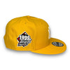 Yankees Heart 99WS New Era 9FIFTY Yellow Snapback Hat