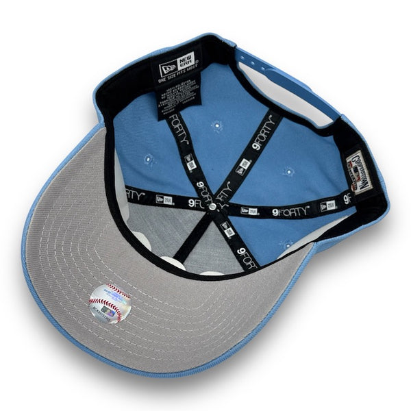 Yankees Liberty 00SS New Era 9FORTY AF Sky Blue Snapback Hat