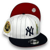 Yankees Liberty 62WS 9FIFTY New Era Pin Stripe & Navy Snapback Hat