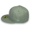 Yankees Liberty New Era 59FIFTY Everest Green Fitted Hat Bottom