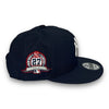 Yankees Rose 27X New Era 9FIFTY Navy Snapback Hat