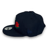 Yankees Rose 27X New Era 9FIFTY Navy Snapback Hat