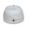 Yankees Rose 99 WS 59FIFTY New Era White & Pink Hat