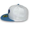 Yankees Rose 99 WS 59FIFTY New Era White & Sky Blue Hat