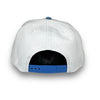 Yankees Rose 99 WS New Era 9FIFTY White & Sky Blue Snapback Hat