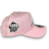 Yankees Rose 99 WS New Era 9FORTY AF Pink Snapback Hat