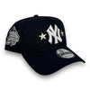 Yankees Stars 99WS New Era 9FORTY AF Black Snapback Hat