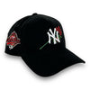 Yankees Velvet 96WS New Era 9FORTY AF Black Snapback Hat