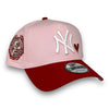 Yankees ❤️ 49WS New Era 9FORTY AF Pink & Red Snapback Hat