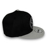 Youth Nets New Era 9FIFTY Black & Grey Snapback Hat