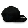 Youth Yankees 99 WS New Era 9FIFTY Black on Black Snapback Hat