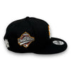 Flames Yankees 96WS 9FIFTY New Era Black Snapback Hat