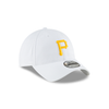 Pittsburg Pirates 920 New Era White Adjustable Hat