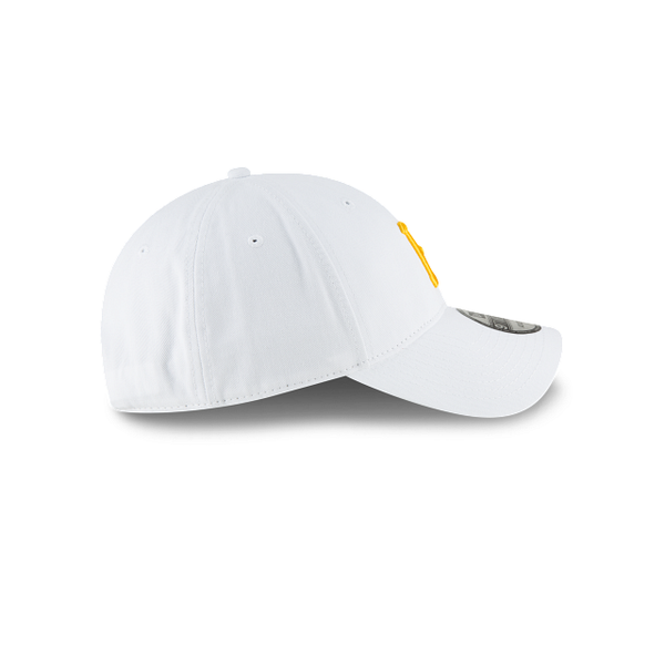 Pittsburg Pirates 920 New Era White Adjustable Hat