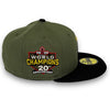Angels 20th Anni. 59FIFTY New Era Olive & Black Fitted Hat Grey Bottom