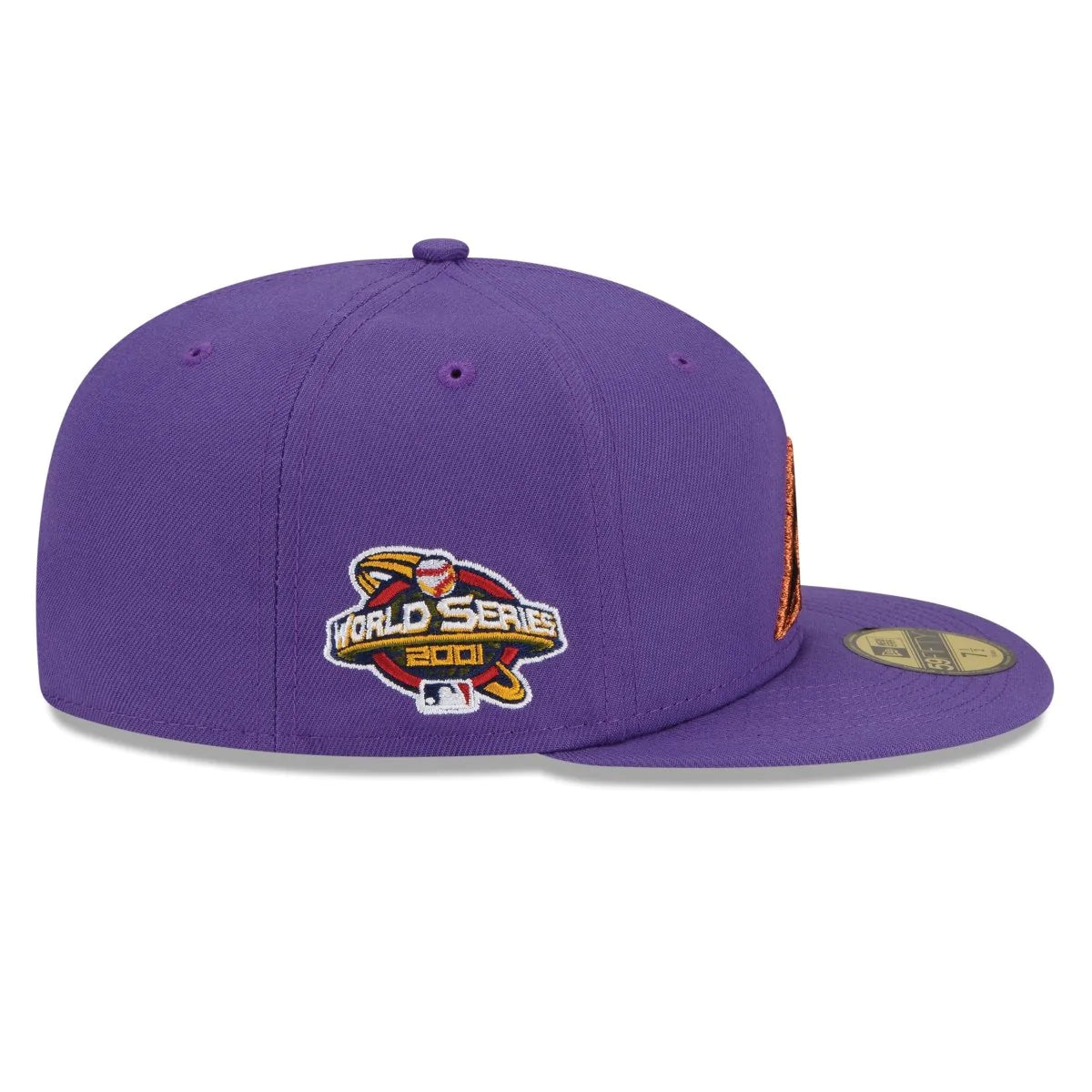 Arizona Diamondbacks 2001 World Series 59FIFTY New Era Purple Hat