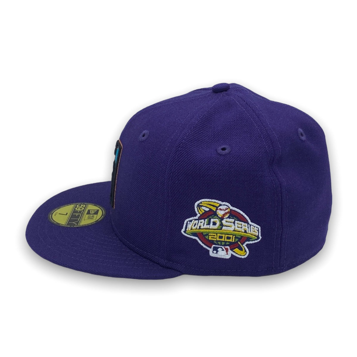 Arizona Diamondbacks Purple/Pink UV 2001 World Series Sidepatch 5950 Fitted  Hat – Fan Treasures