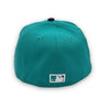 Arizona Diamondbacks 98 IS. New Era 59FIFTY Teal & Purple Hat Gray Bottom