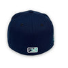 Asheville Tourists 59FIFTY New Era Oceanside Fitted Hat Mint Bottom