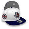 Astros 45th Anni. 9FIFTY New Era White & Blue Snapback Hat
