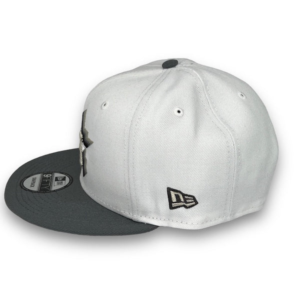 Astros 50th Anni. 9FIFTY New Era White & Grey Snapback Hat