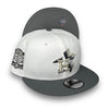 Astros 50th Anni. 9FIFTY New Era White & Grey Snapback Hat