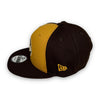 Astros 86 ASG 9FIFTY New Era Brown Snapback Hat H Red Bottom