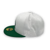 Athletics 1930 World Series New Era 59FIFTY White Green Hat Grey UV