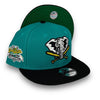 Athletics 89 WS 9FIFTY New Era Green & Black Snapback Hat Kelly Green UV