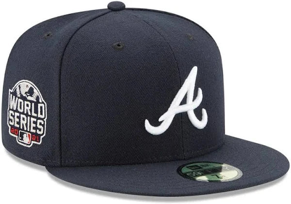 Atlanta Braves 2021 WS New Era 59FIFTY Navy Fitted Hat