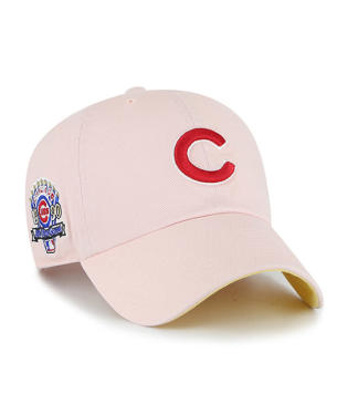 Chicago Cubs 90ASG 47 Brand Pink Clean Up Adjustable Hat