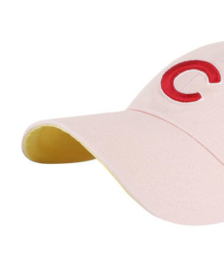 47 Brand / Youth Chicago Cubs Pink Clean Up Adjustable Hat