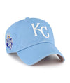 Kansas City Royals 12ASG47 Brand Sky Blue Clean Up Adjustable Hat